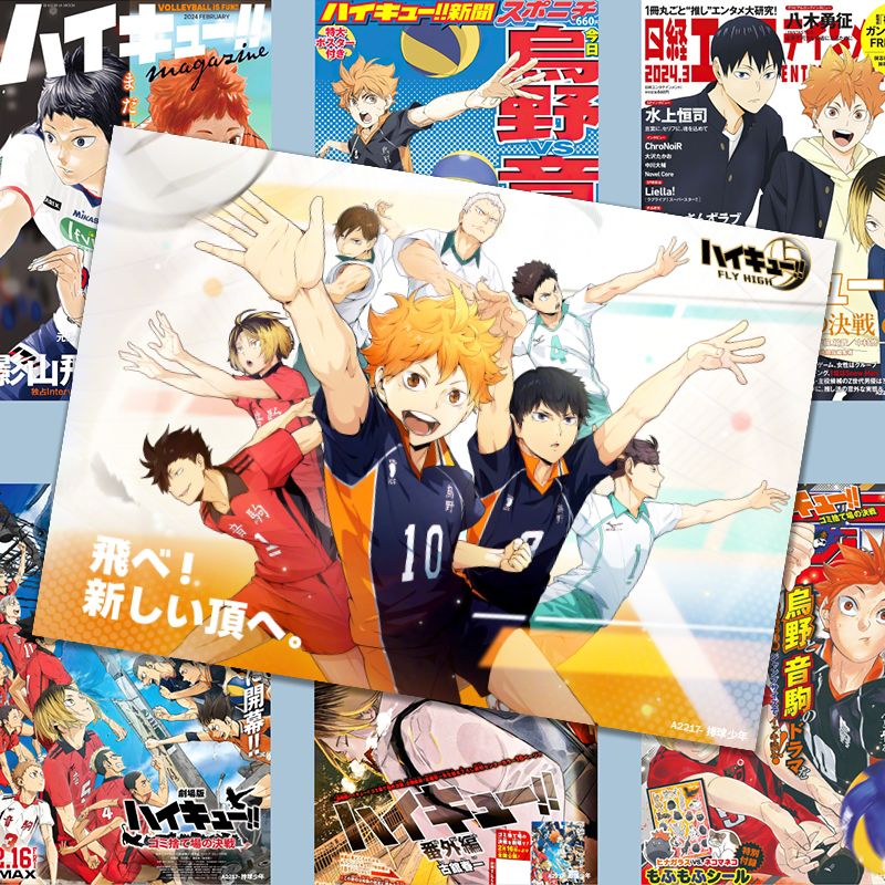 Anime Merchandise Haikyuu - 하이큐!! 포스터, 애니메이션 스타일의 히나타 쇼요