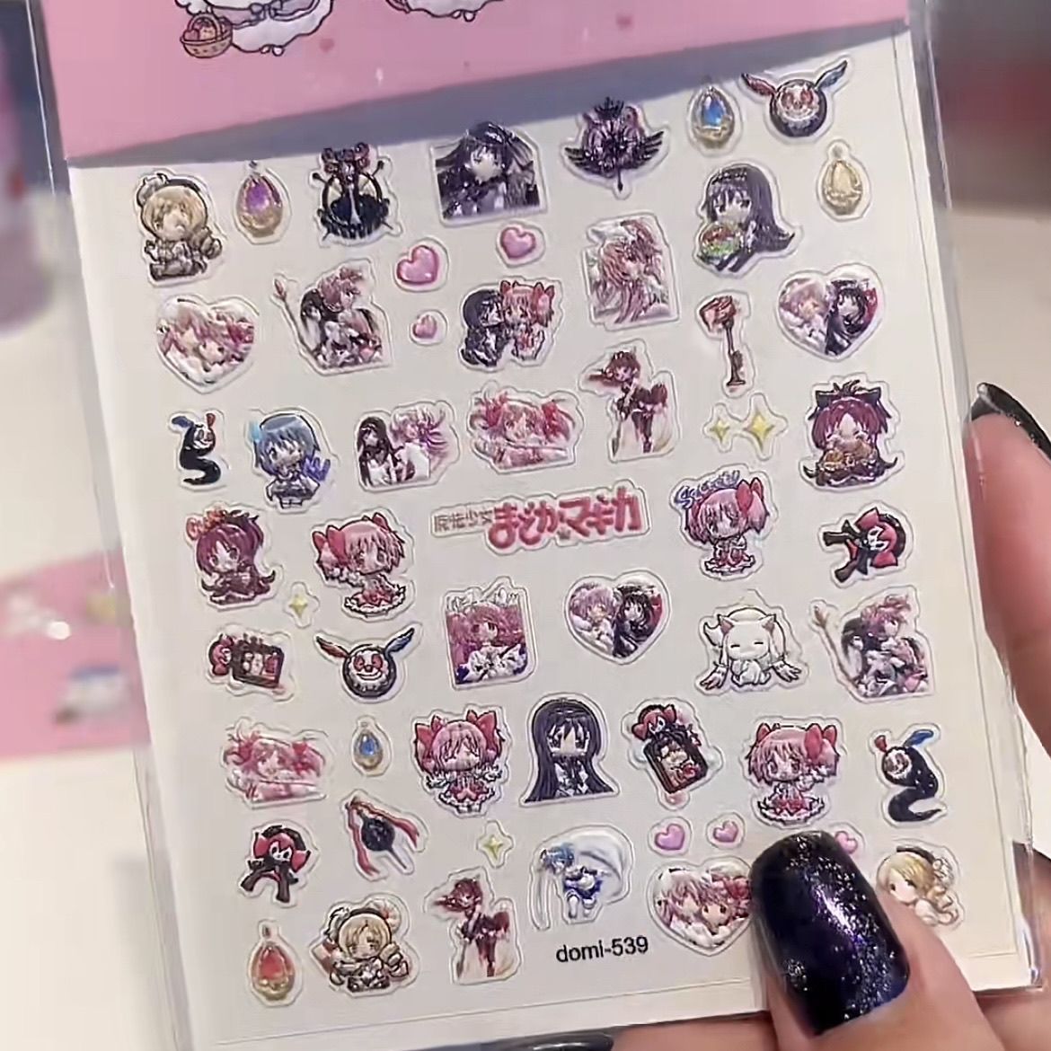 푸엘라 마기 마도카 마기카 3D 네일 스티커 애니메이션 - Anime Merchandise Nepal 리뷰 및 가격