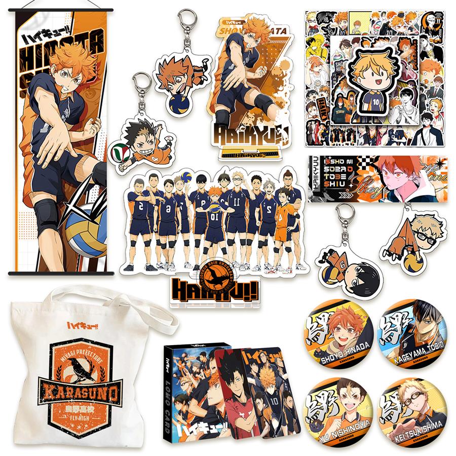하이큐 쇼요 히나타 토비오 카게야마 카라스노 럭키백 애 - Anime Merchandise Haikyuu 리뷰 및 가격
