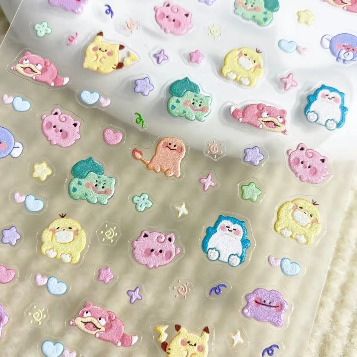 포켓몬 피카추 네일 스티커 5D 양각 네일 아트 스티커 - Anime Merchandise Nepal 리뷰 및 가격