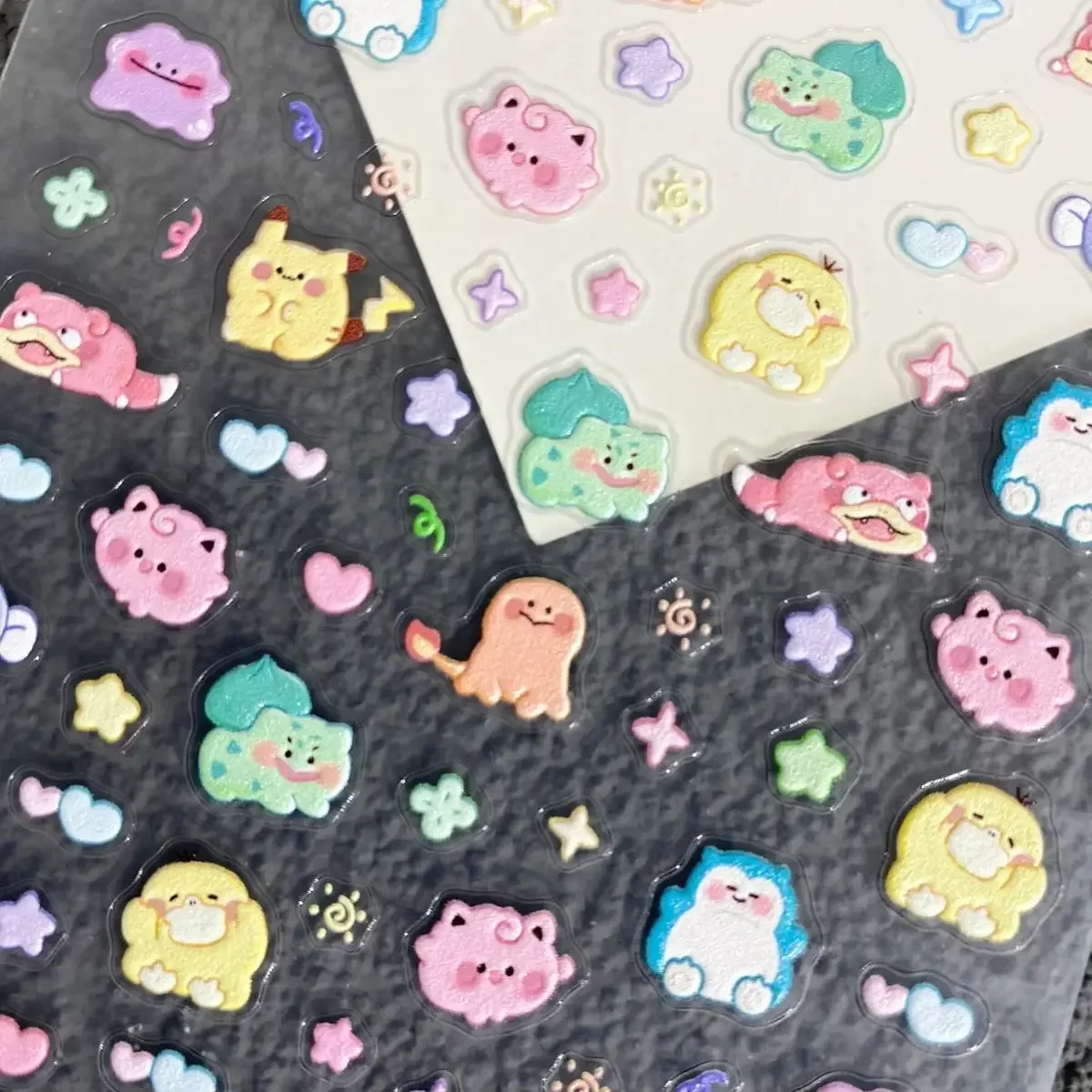 파케미 피카츄 네일 스티커 5D 엠보싱 네일 아트 스티 - Anime Merchandise Nepal 리뷰 및 가격